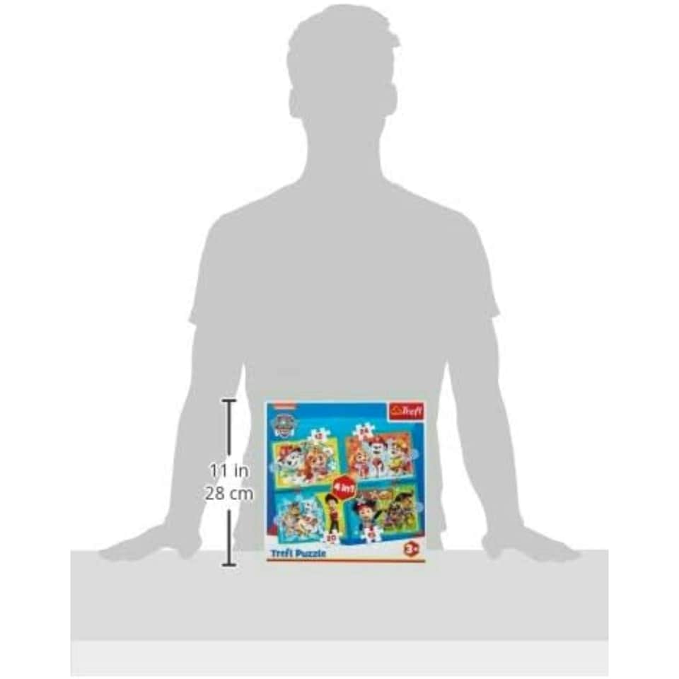 image 1 of Trefl Paw Patrol Team Puzzle - 4in1