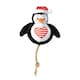 image 1 of House Of Paws Penguin Dog Squeak Toy - Black/White - One Size