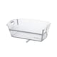 image 8 of Jane Oasis Folding Bathtub, White
