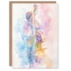 image 1 of Double Bassist Jazz Musician Light Him Her Birthday Card