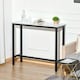 image 8 of HOMCOM Bar Table Coffee Table with Adjustable Footpads for Breakfast Dining