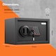 image 4 of VonHaus 8.5L Electronic Safe Box with Digital Keypad