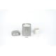image 3 of Lovello Sugar Canister Shadow Grey Textured 11x11cm