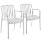 image 1 of Garden Chairs Alcudia - weather-resistant, durable and long-lasting plastic | Cream | cream | One Size | 2