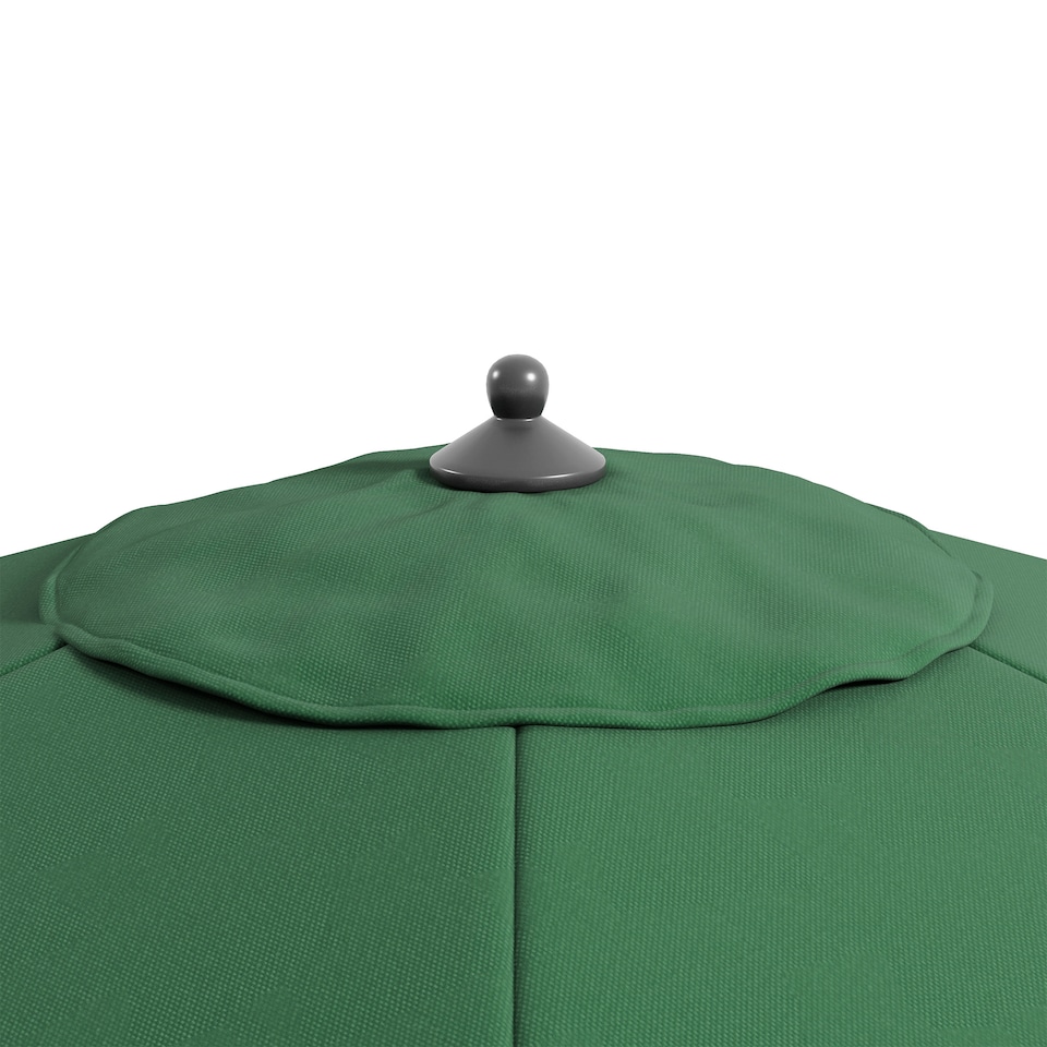 image 1 of Outsunny 2.8m Garden Parasol Umbrella, Round Outdoor Market Table Umbrella Sun Shade Canopy, Green