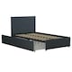 image 5 of Kelly Bed with Storage Fabric Navy, Single