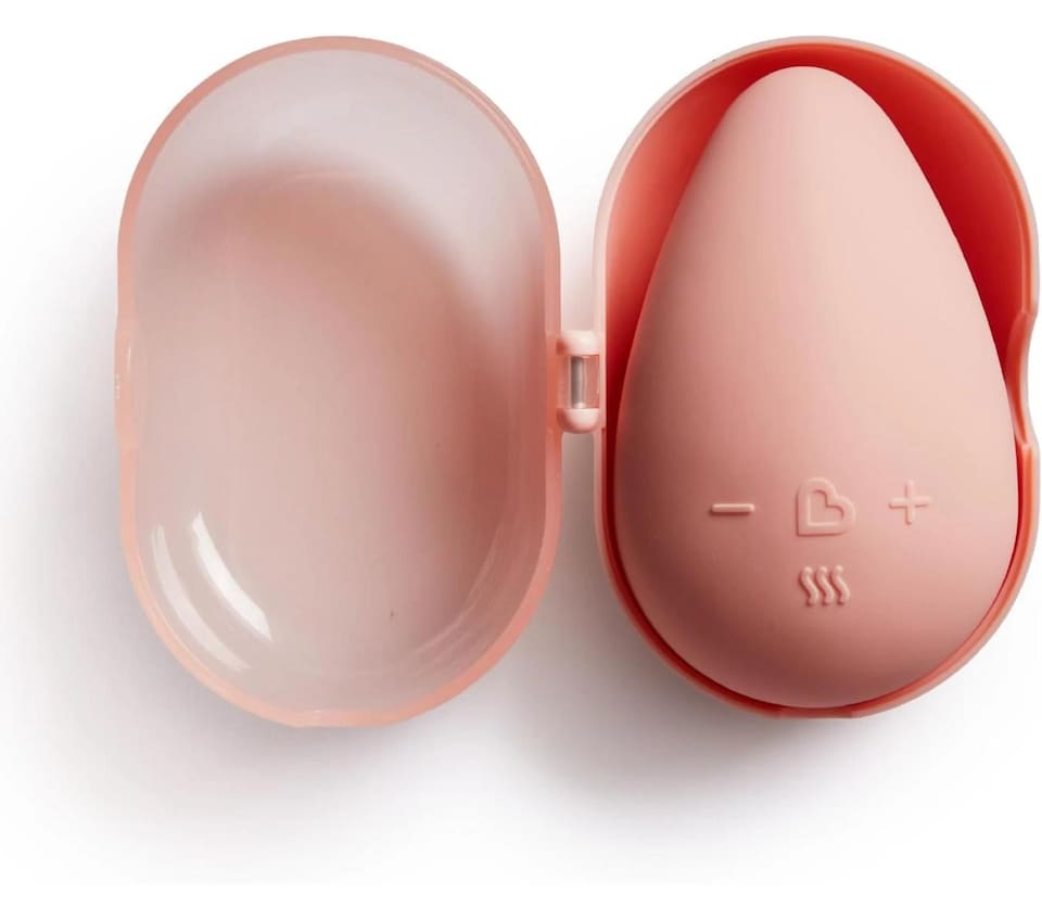 image 1 of Breast Relief Lactation Massager Munchkin Warm Touch Breastfeeding Aid