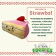 image 3 of Strawberry Cheesecake Soft Toy Food Themed Cute Plush Cuddly 16cm Multi-Coloured