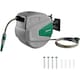 image 3 of Wall Mounted Garden Hose Reel Retractable Pipe Auto Rewind System 180 Degrees Swivel 20m