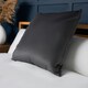 image 1 of BHS Velour Cushion, Silver