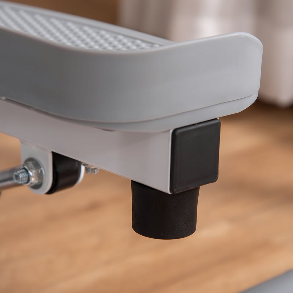 image 1 of HOMCOM Adjustable Twist Stepper Step Machine For Home Gym Aerobic Workout