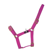 Hy Holly Fully Adjustable Head Collar - Fuchsia - Pony