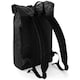 image 2 of Bagbase Roll Top Backpack - Black - One Size (UTPC5282)