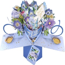 Happy Birthday Just For You 3D Pop-Up Greeting Card