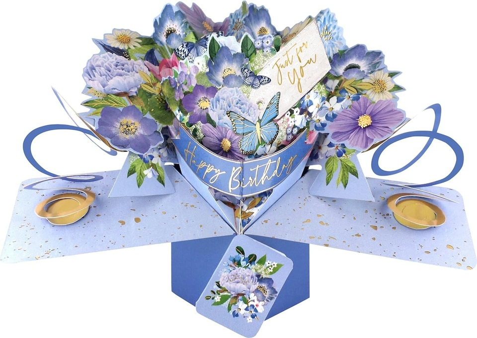 image 1 of Happy Birthday Just For You 3D Pop-Up Greeting Card
