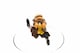 image 1 of Full Colour Mr Toad Driving Pot Buddy - L10.9 x W7.9 x H5.7 cm