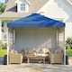 image 8 of Outsunny Pop Up Canopy Waterproof Height Adjustable 3 x 3 (m) | Blue | Medium Grey | 297 x 297 x 285 cm