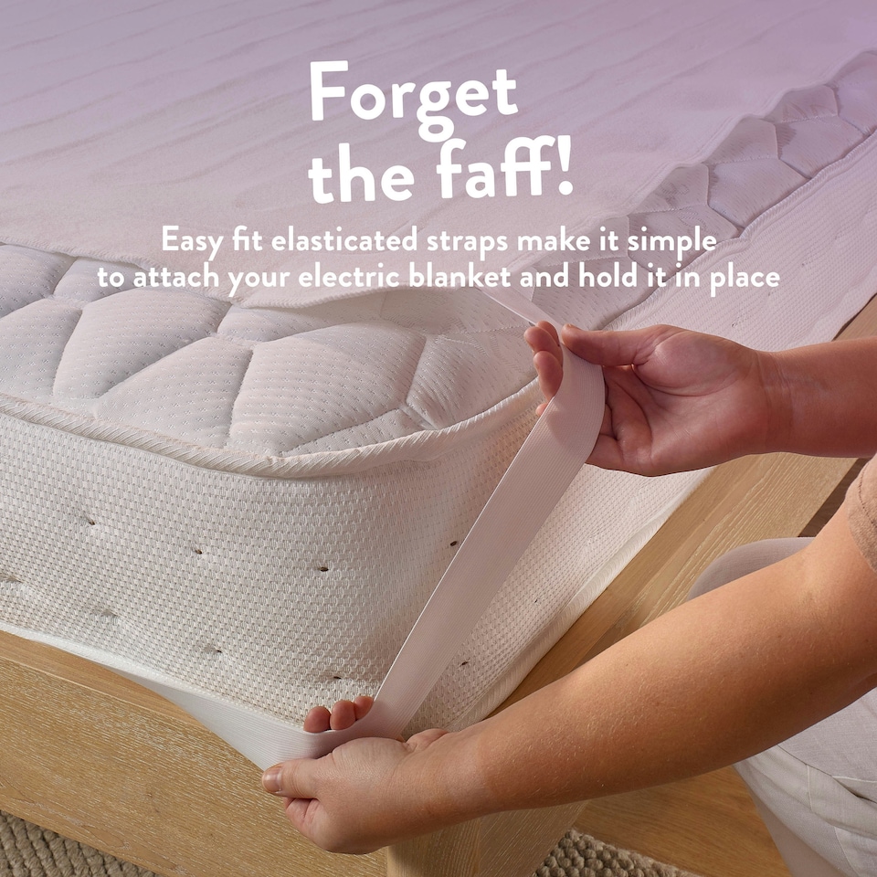 image 1 of Slumberdown Sleepy Nights Electric Blanket, King | White