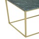 image 4 of Interiors by Premier Assorted Marble And Gold Frame Console Table Gold