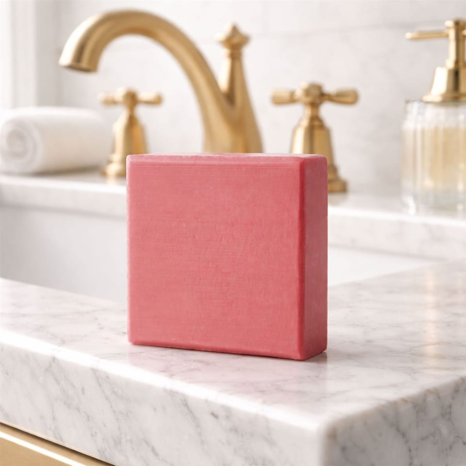 image 1 of Dr. Botanicals La Rose Francaise Anti-Ageing Facial Cleansing Bar (Pack of 5) 100g x 5 for Fine Lines, Wrinkles, Dullness