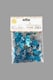 image 6 of 25th Birthday Confetti Blue & Silver 2 pack x 14 grams birthday decoration Foil Metallic 2 pack