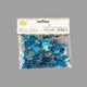 image 6 of 25th Confetti Blue & Silver 14G 2PK