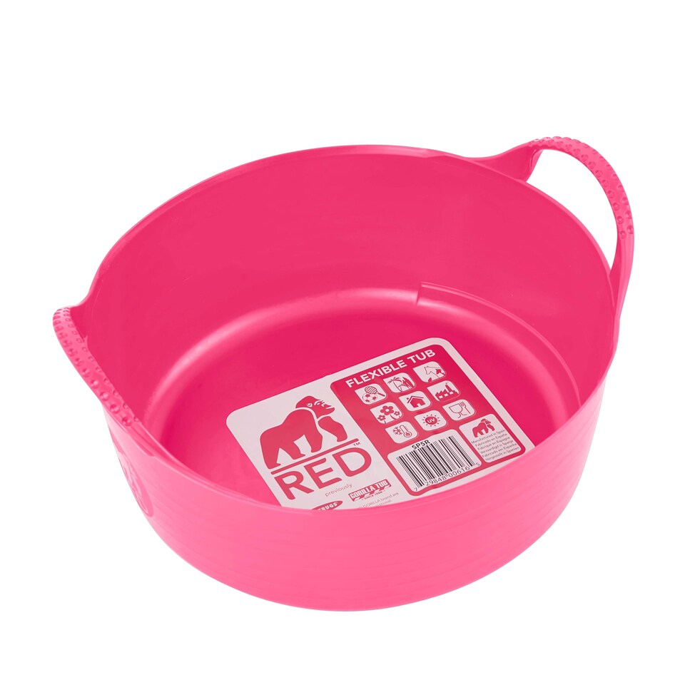 image 1 of Red Gorilla - Gorilla Tub Mini 5L - Flexible Multi-Use Shallow Bucket