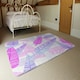 image 3 of Purple Feathers (Rug) Purple | Small: 60x110cm