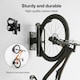 image 6 of MONVELO Bike Rack Hook-mounted Parking Rack Swivel Bike Wall Mount Bike Storage