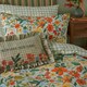 image 2 of Furn Meadowhaze Printed King Size Duvet Set Green | King