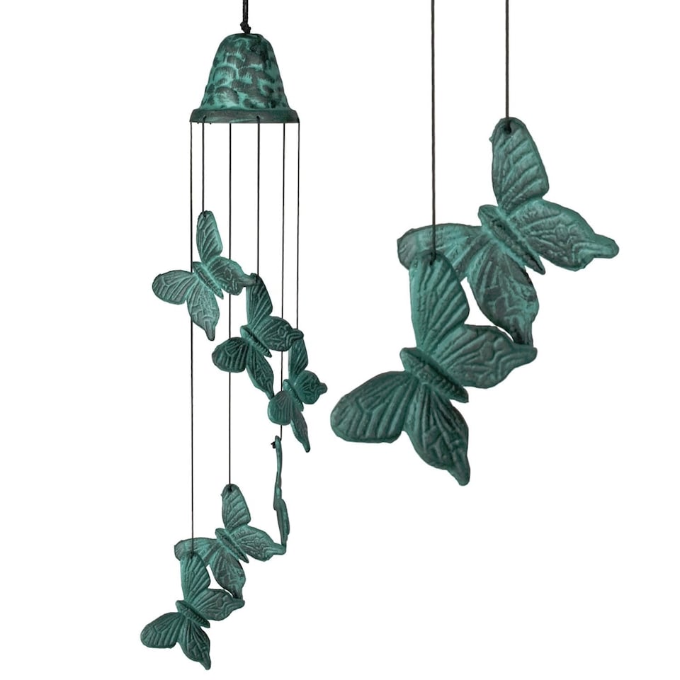 image 1 of Woodstock Outdoor Butterfly Wind Chime