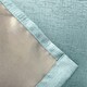 image 5 of Enhanced Living Vogue Sky Blue 90 x 72 inch (229x183cm) Eyelet Thermal Noise reducing Dim Out Curtains (PAIR)