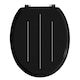 image 1 of Black Toilet Seat With Diamante Detail
