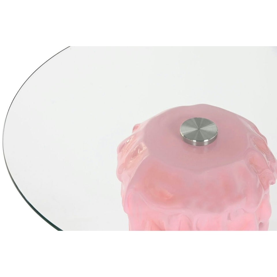 image 1 of Side table Home ESPRIT Pink 48 x 48 x 49 cm N/A