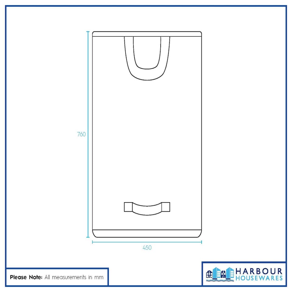 image 1 of Harbour Housewares Heavy-Duty Garden Waste Bags - 120L - Black - Pack of 2 | Black | Black