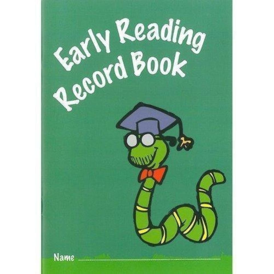 image 1 of A5 Early Reading Record Book