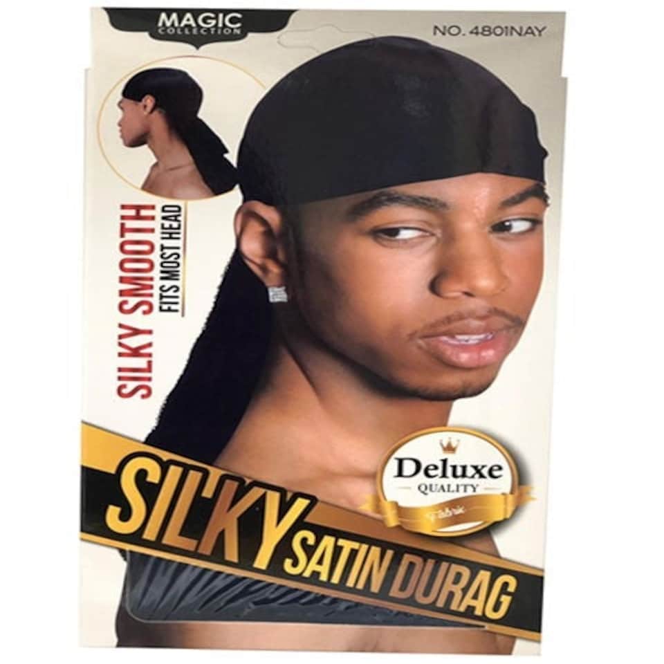 Bee Sales Magic Collection Silky Satin Durag 4801NAY