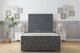 image 1 of Sloomy Watson Armour Coniston Bed Frame With Mattress With 50" Upholstered Headboard 5' King