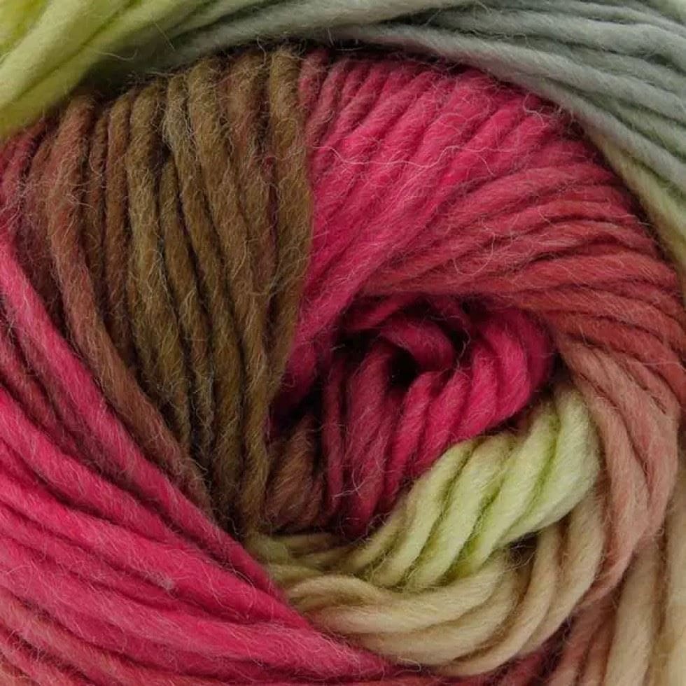 King Cole Multicoloured Riot Chunky Yarn (Value Pack 12 x 100g Balls) For Crochet, Knitting - 134m per ball