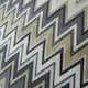 image 3 of Portfolio Home Tyler Zig Zag Geometric Bedding Duvet Cover Set Grey | Super King