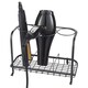 image 5 of House of Home Freestanding Hair Dryer & Straighteners Holder Storage Stand Cable Tidy in Black