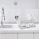 image 5 of DDCAT202PPCWH-Casa - Catania 202 Chrome Plated Dish Drainer 2 Tier Silver