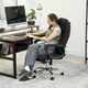 image 8 of Vinsetto Office Chair for Desk, with Height Adjustable, Wheels, Black Black