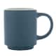 image 3 of XD Collection Stackable Ceramic 180ml Mug - Blue/White - One Size