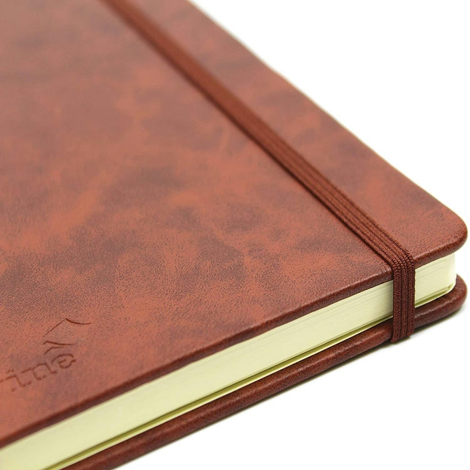 image 1 of Silvine A6 Executive Soft Feel Notebook 160 Lined Pages Journal