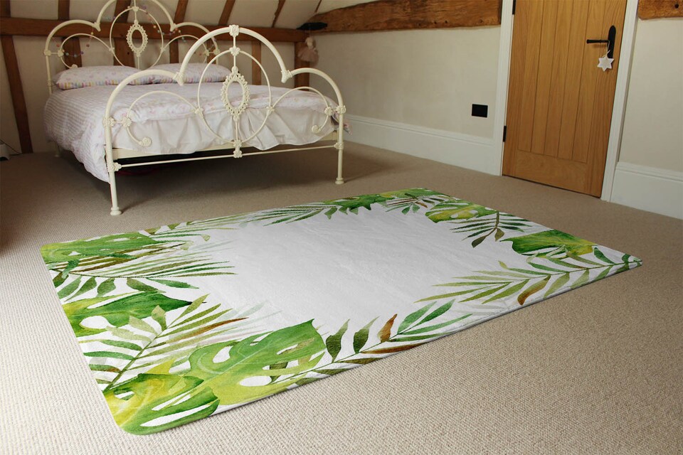 image 1 of Botanical Designer Rug | Multi
