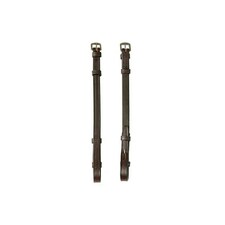 Kincade Classic Leather Horse Cheekpiece - Brown - Full