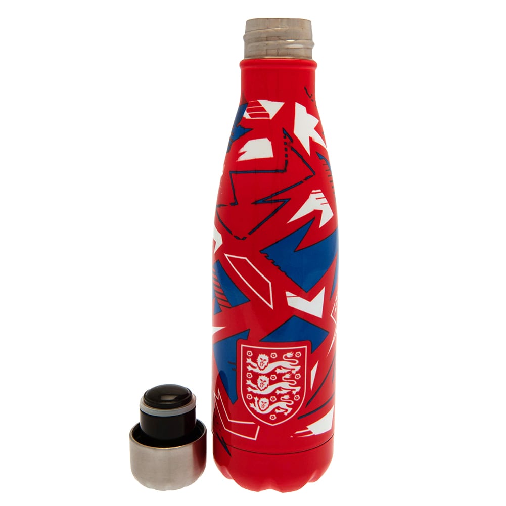 England FA Crest Thermal Flask Red Red/Blue/White One Size 1