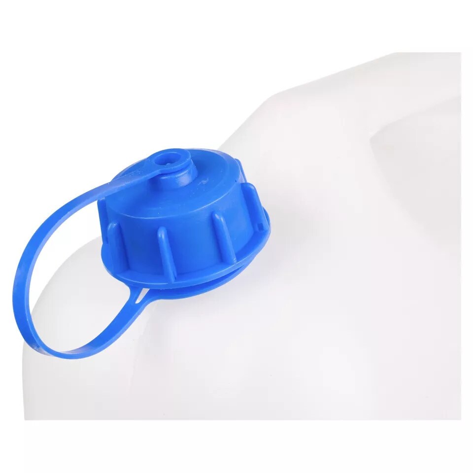 image 1 of 20L Plastic Water Jerry Can with Spout & Tap | White | 1