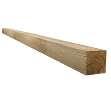 Snowdon Timber Treated 3x3" Fence Post (W) 75mm (H) 3.0m - Pack of 2